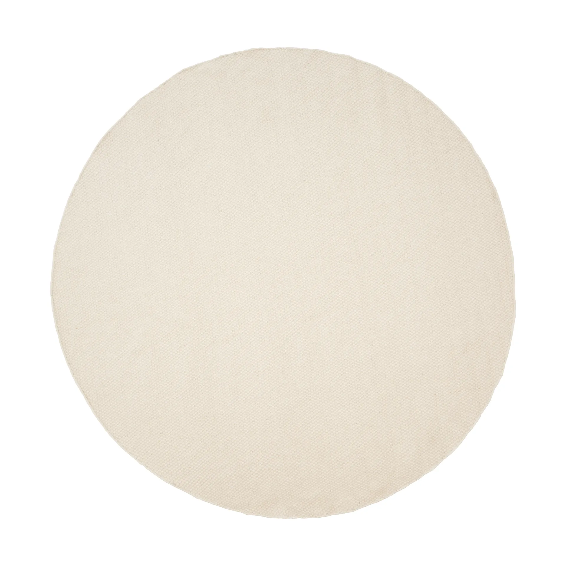 Tapis rond Asko, White, Ø240 cm Linie Design