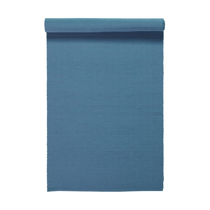 Chemin de table Uni 45x150 cm - Bleu mer foncé - Linum