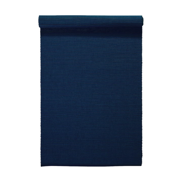 Chemin de table Uni 45x150 cm - Indigo bleu - Linum