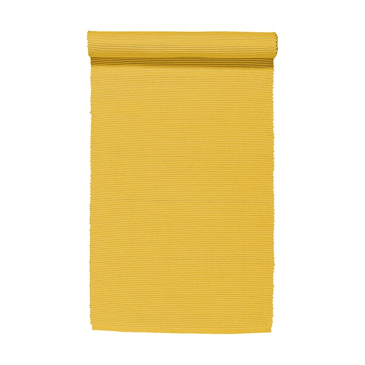 Chemin de table Uni 45x150 cm - Moutarde jaune - Linum