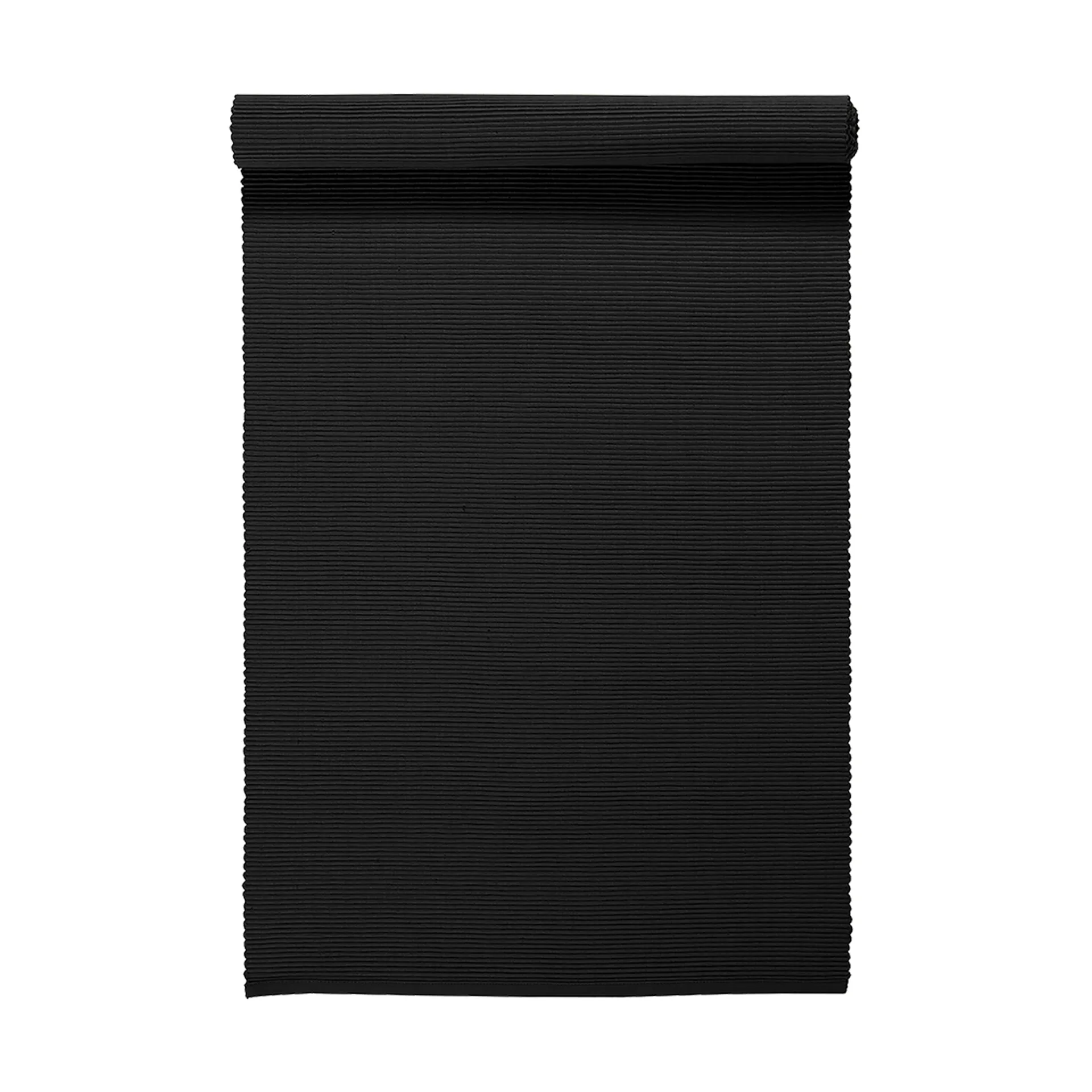 Chemin de table Uni 45x150 cm, Noir Linum