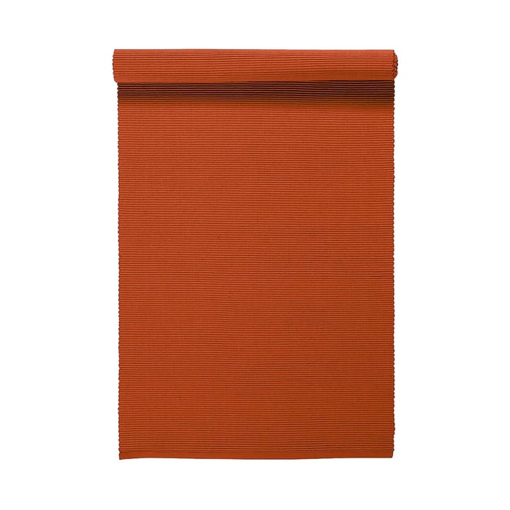 Chemin de table Uni 45x150 cm - Orange rouillé - Linum