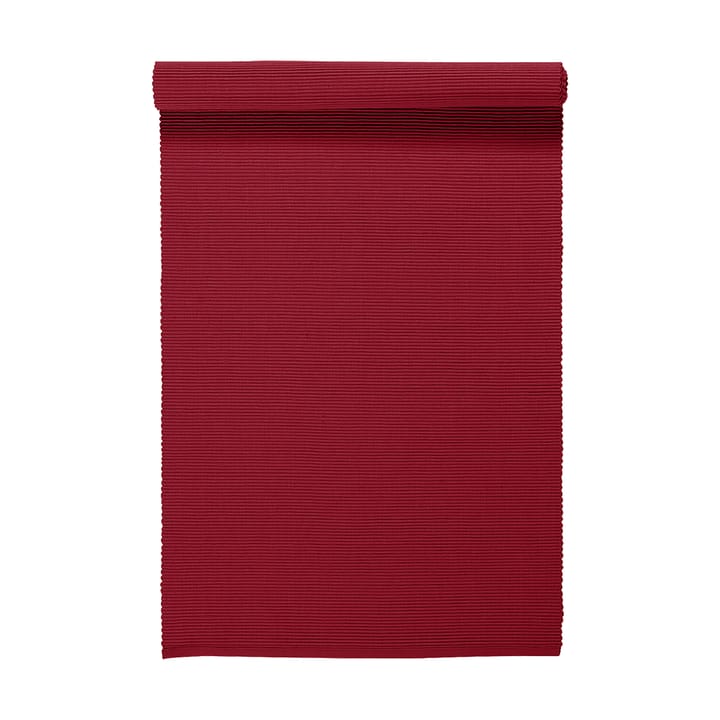 Chemin de table Uni 45x150 cm - Rouge - Linum