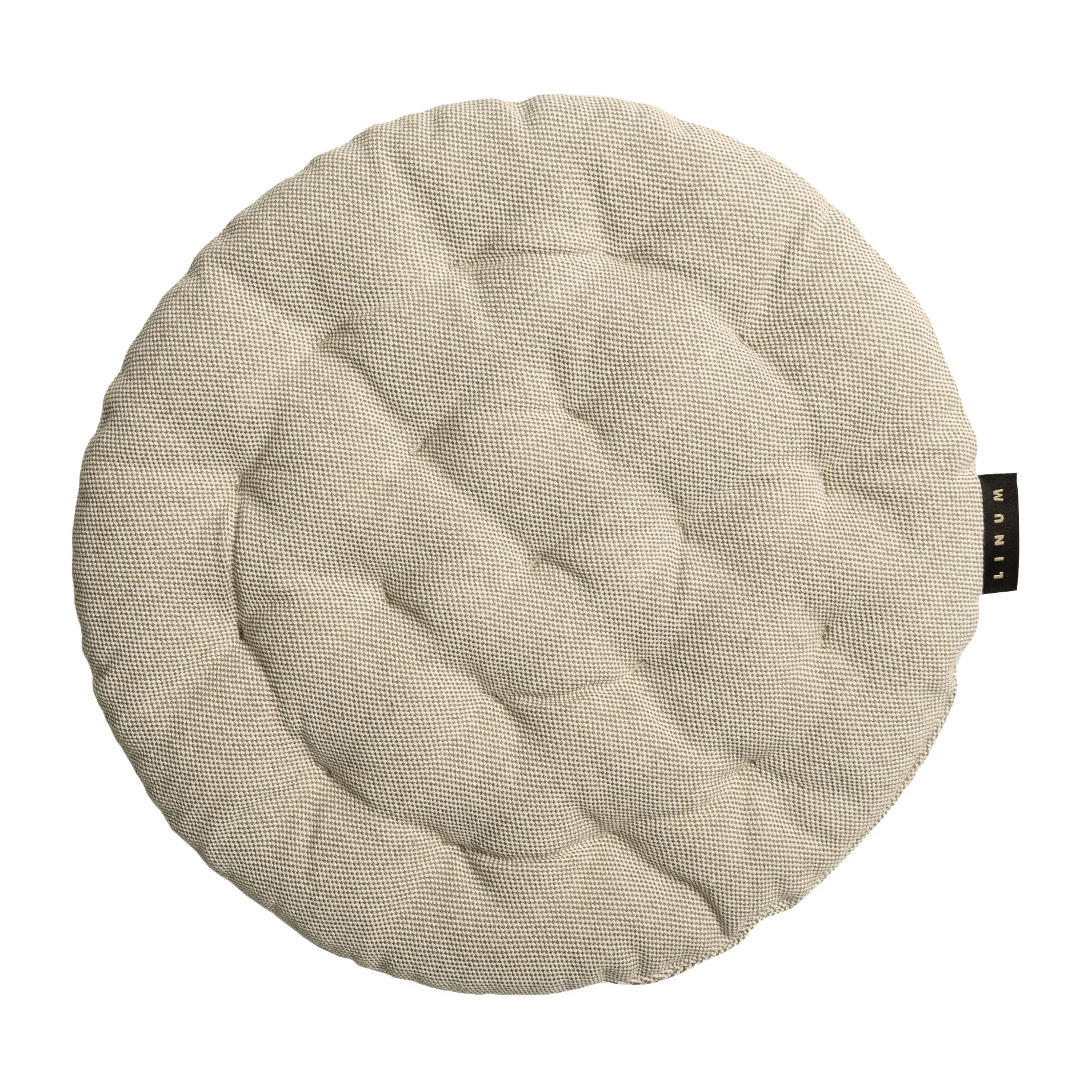 Coussin de chaise Pepper Ø37 cm, Marron bronze Linum