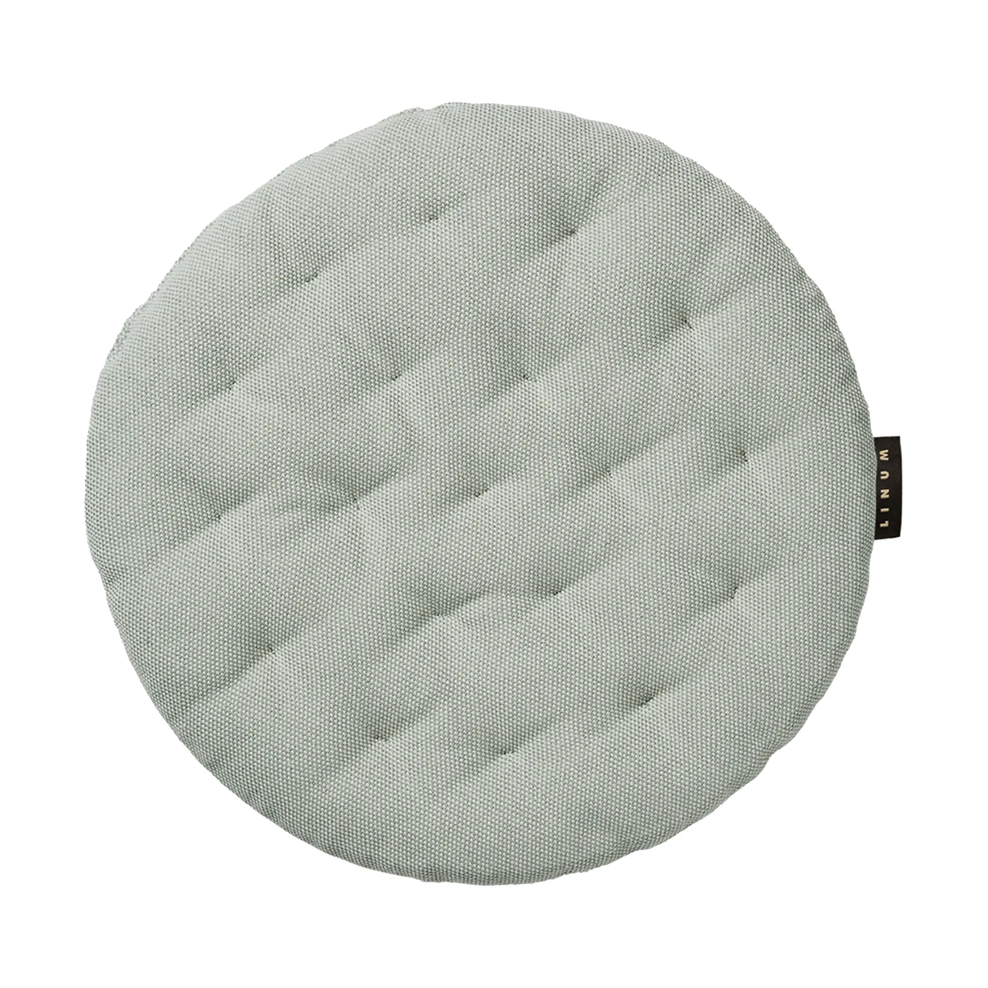 Coussin de chaise Pepper Ø37 cm, Vert clair glacé Linum
