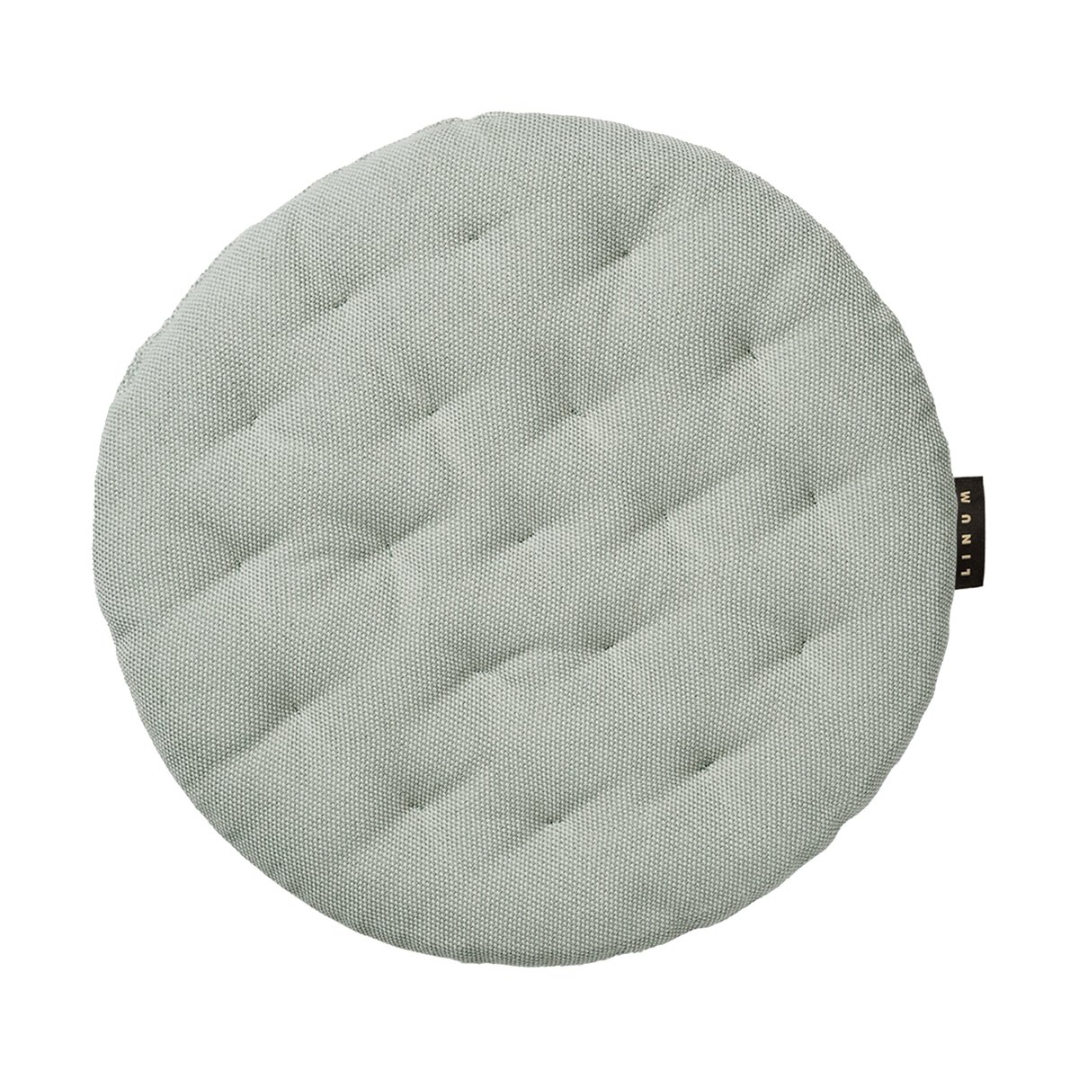 Linum Coussin de chaise Pepper o37 cm Vert clair glacé