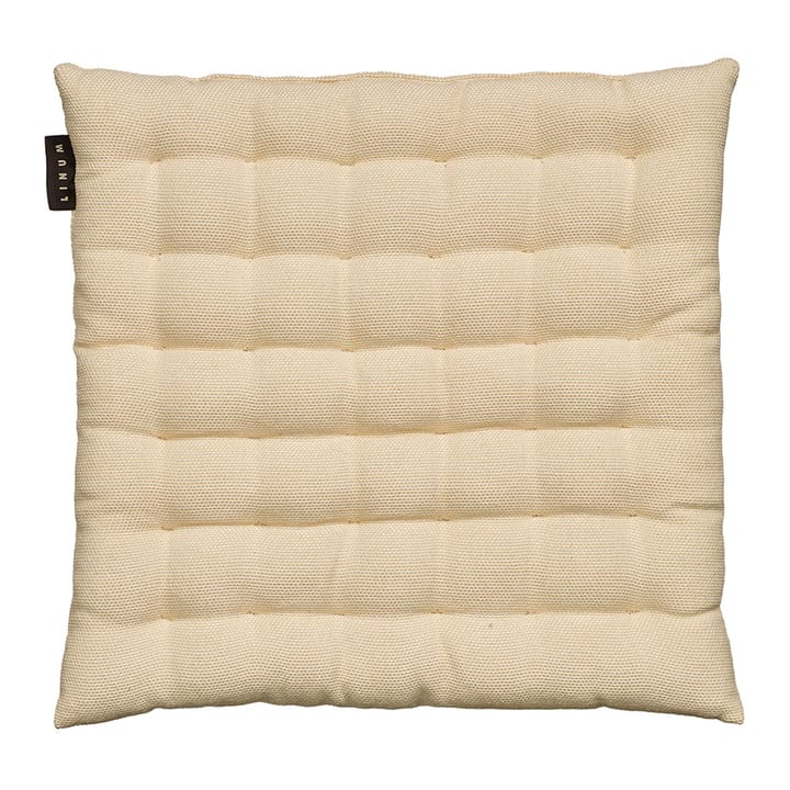 Coussin de chaise Pepper 40 x 40cm - Beige crème - Linum