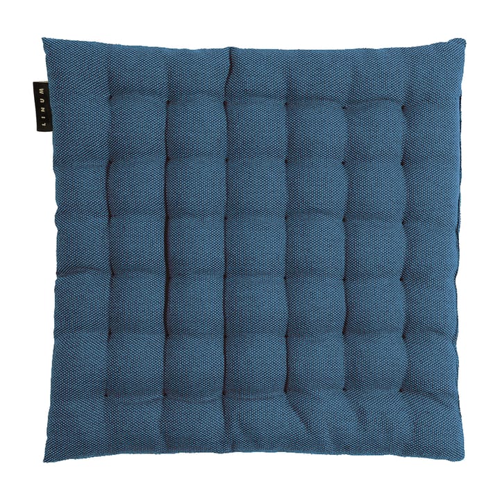 Coussin de chaise Pepper 40 x 40cm - Bleu indigo - Linum