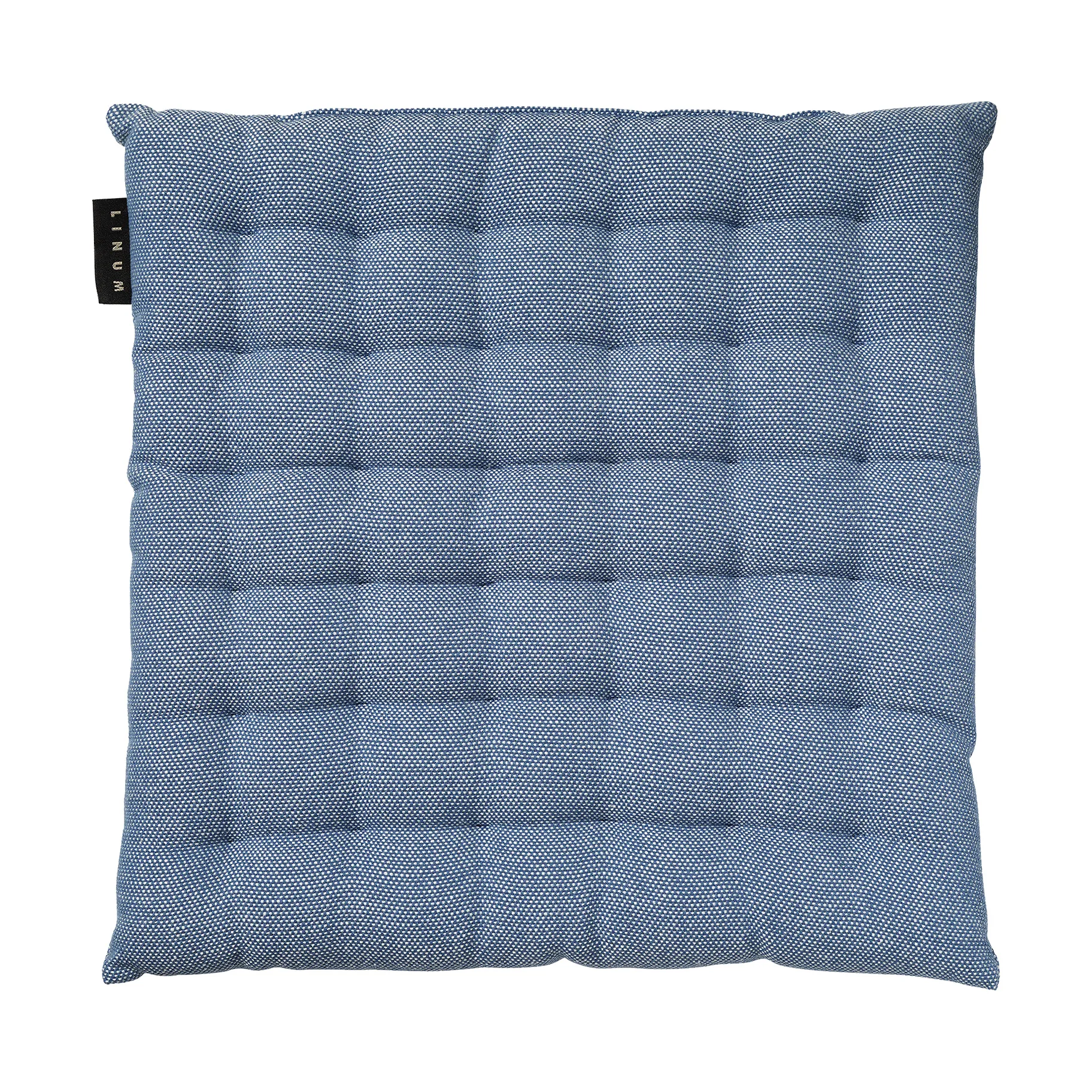 Coussin de chaise Pepper 40 x 40cm, Bleu mer foncé Linum