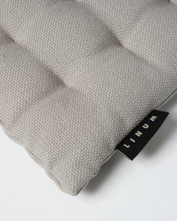 Coussin de chaise Pepper 40 x 40cm - Gris clair - Linum