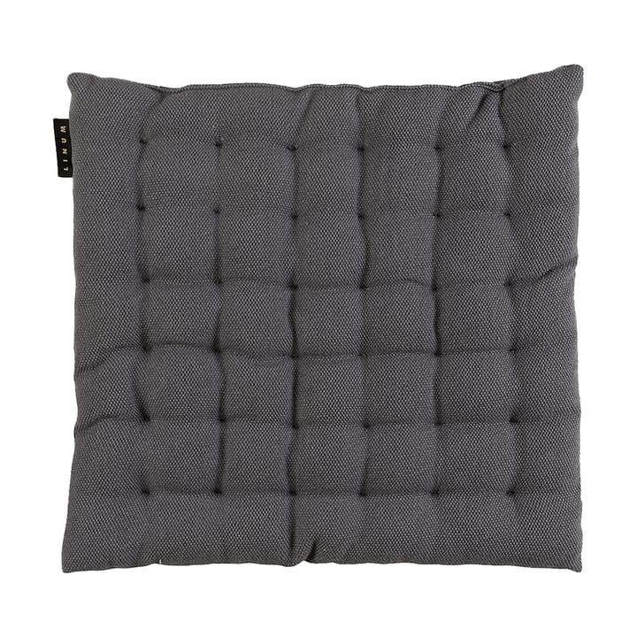 Coussin de chaise Pepper 40 x 40cm - Gris granite - Linum