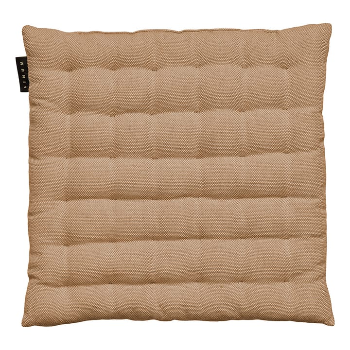 Coussin de chaise Pepper 40 x 40cm - Marron caramel - Linum
