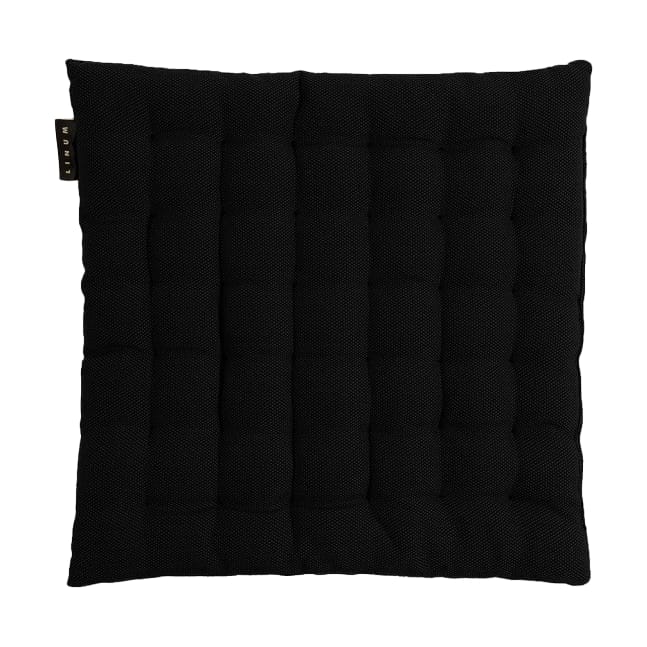 Coussin de chaise Pepper 40 x 40cm - Noir - Linum