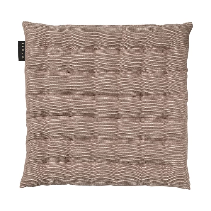 Coussin de chaise Pepper 40 x 40cm - Taupe foncé - Linum