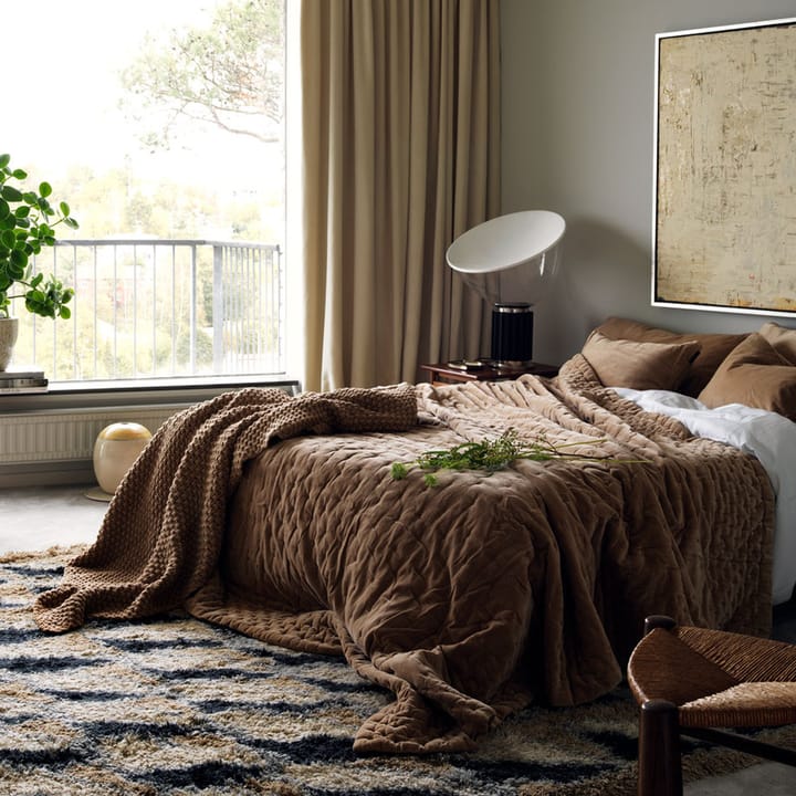 Couvre-lit Paolo 260x270 cm - Camel - Linum