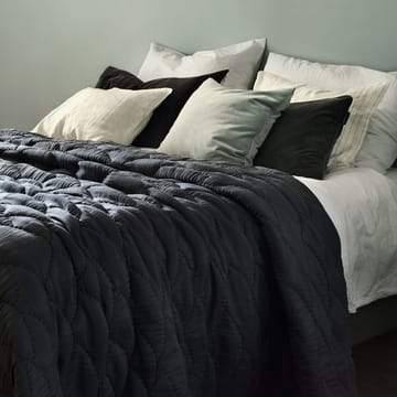 Couvre-lit Saga 260x270 cm - Gris charbon foncé - Linum