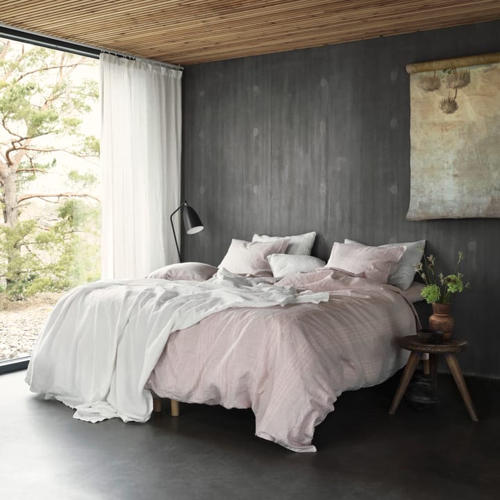 Couvre-lit West 250x260cm, Blanc Linum