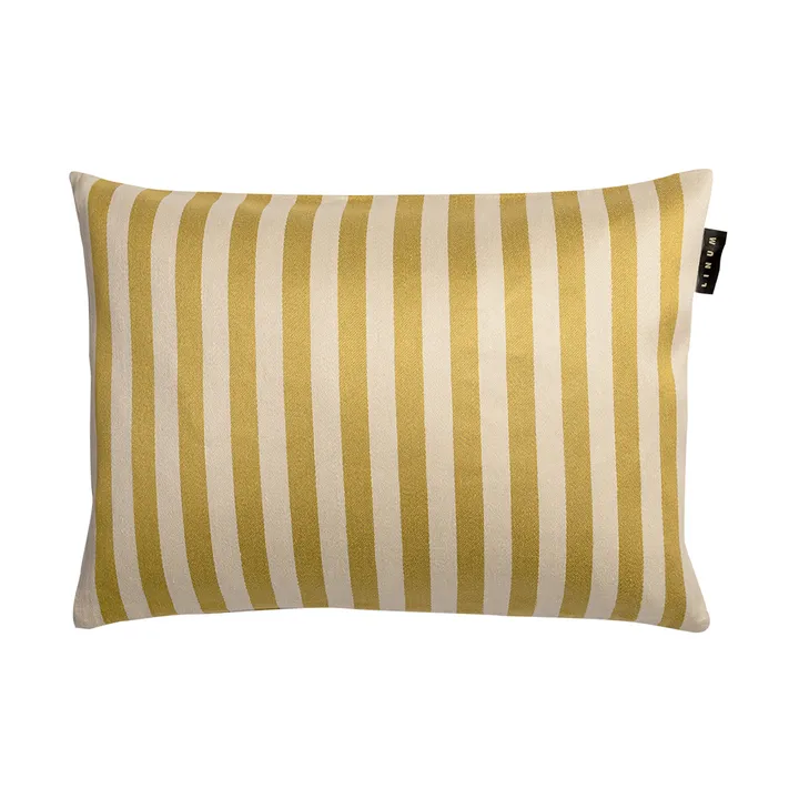 Housse de coussin Amalfi 35x50 cm - Jaune paille - Linum