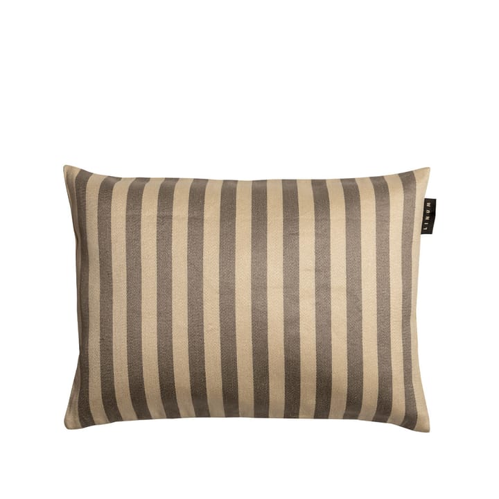 Housse de coussin Amalfi 35x50 cm - mole brown - Linum