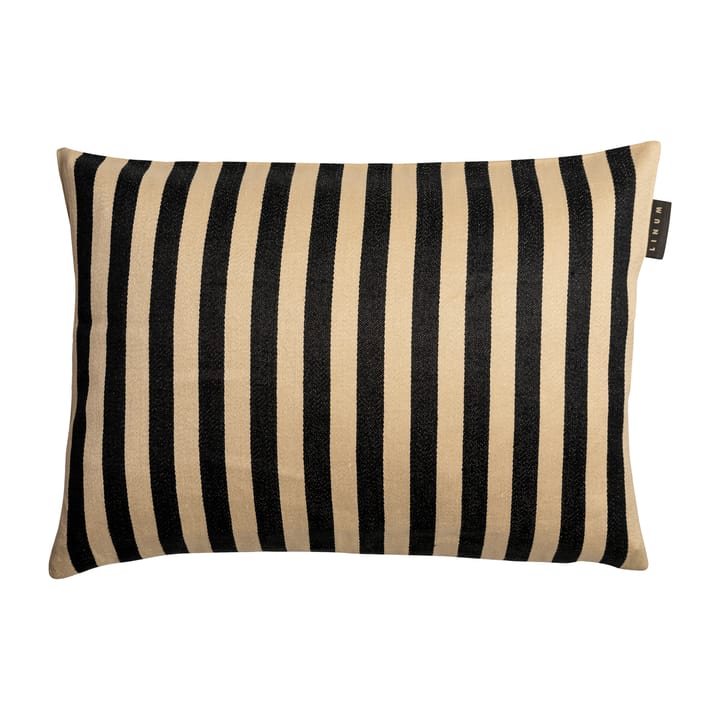 Housse de coussin Amalfi 35x50 cm - Noir - Linum