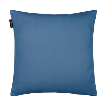 Housse de coussin Annabell 40x40 cm - Bleu Mer Profonde - Linum