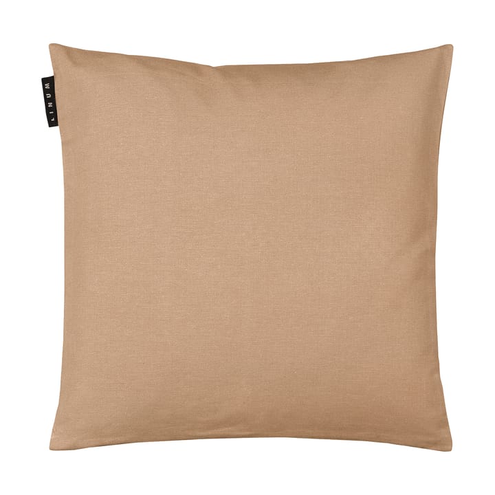 Housse de coussin Annabell 40x40 cm - Brun chameau - Linum