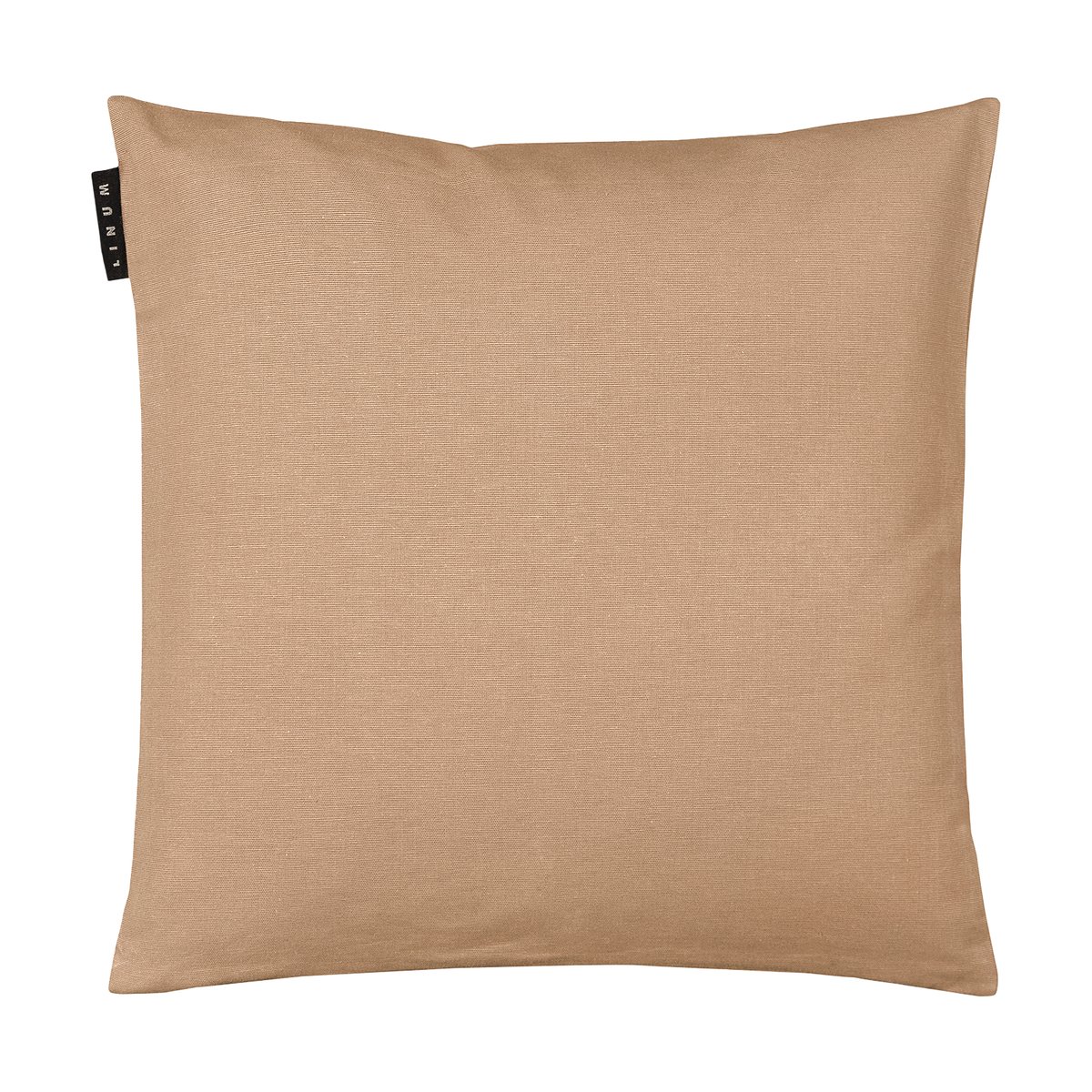 Linum Housse de coussin Annabell 40x40 cm Brun chameau