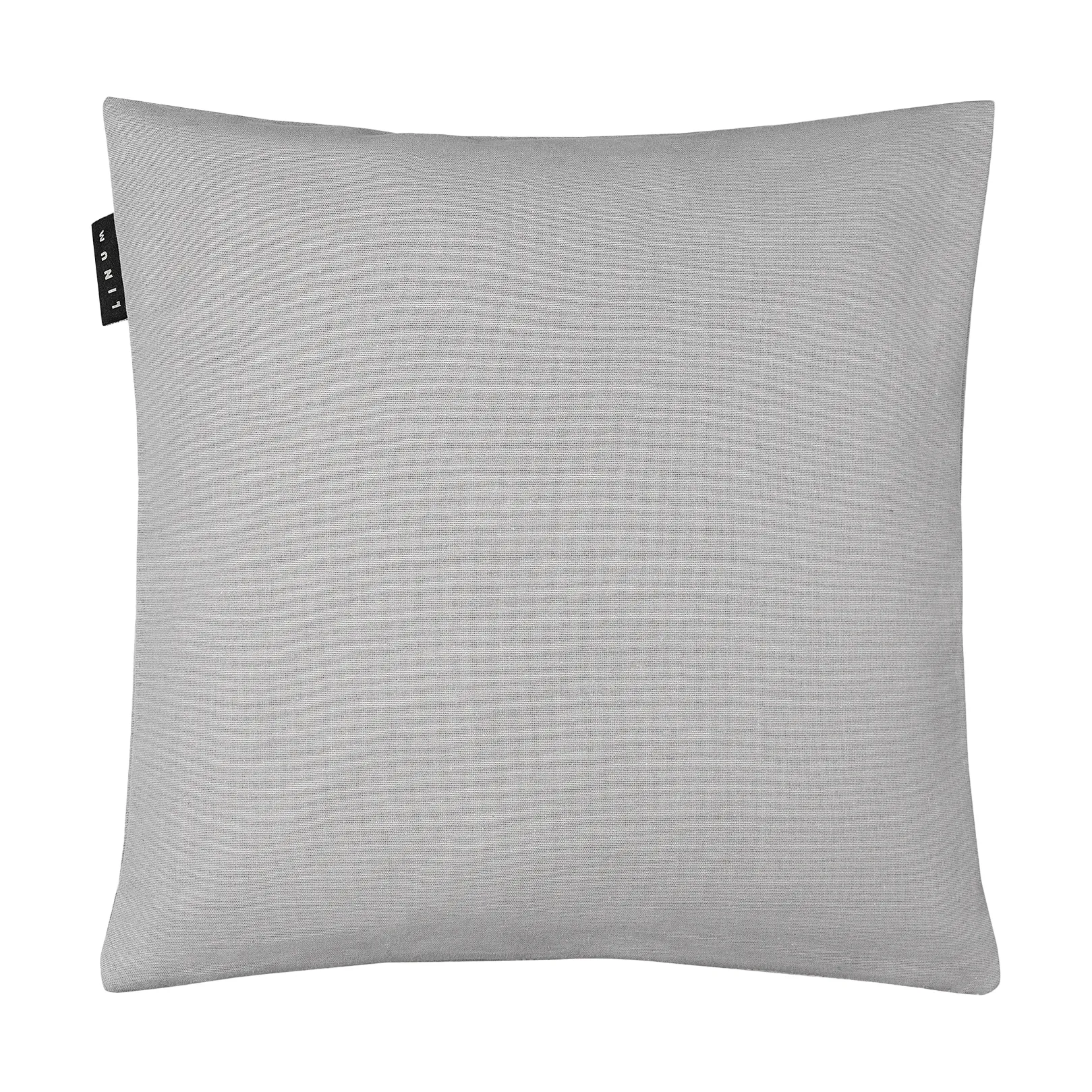Housse de coussin Annabell 40x40 cm, Gris clair Linum