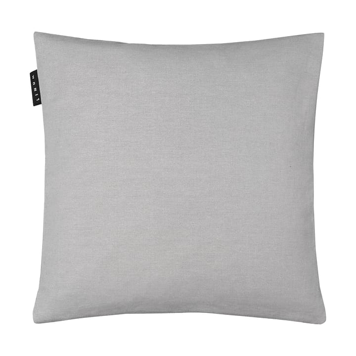 Housse de coussin Annabell 40x40 cm - Gris clair - Linum