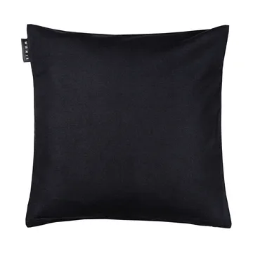 Housse de coussin Annabell 40x40 cm - Noir - Linum