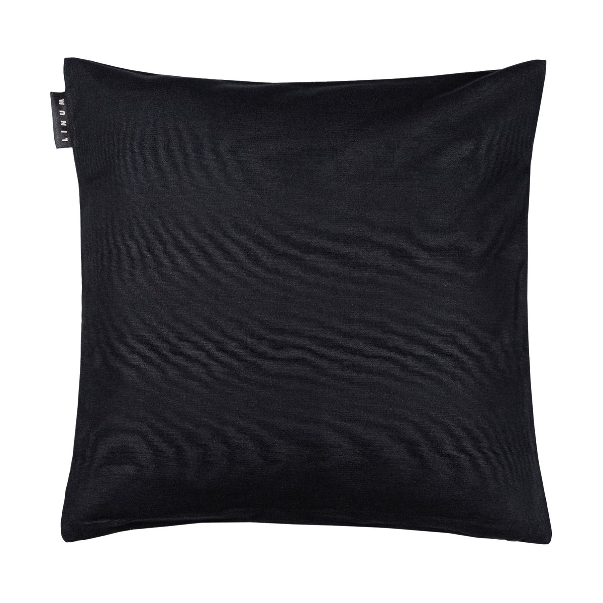 Linum Housse de coussin Annabell 40x40 cm Noir | Design Scandinave | Housses de coussin | Noir