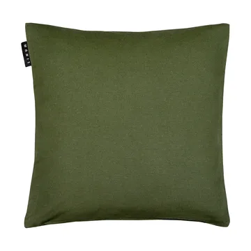 Housse de coussin Annabell 40x40 cm - Vert olive foncé - Linum