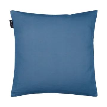 Housse de coussin Annabell 50x50 cm - Bleu Mer Profonde - Linum