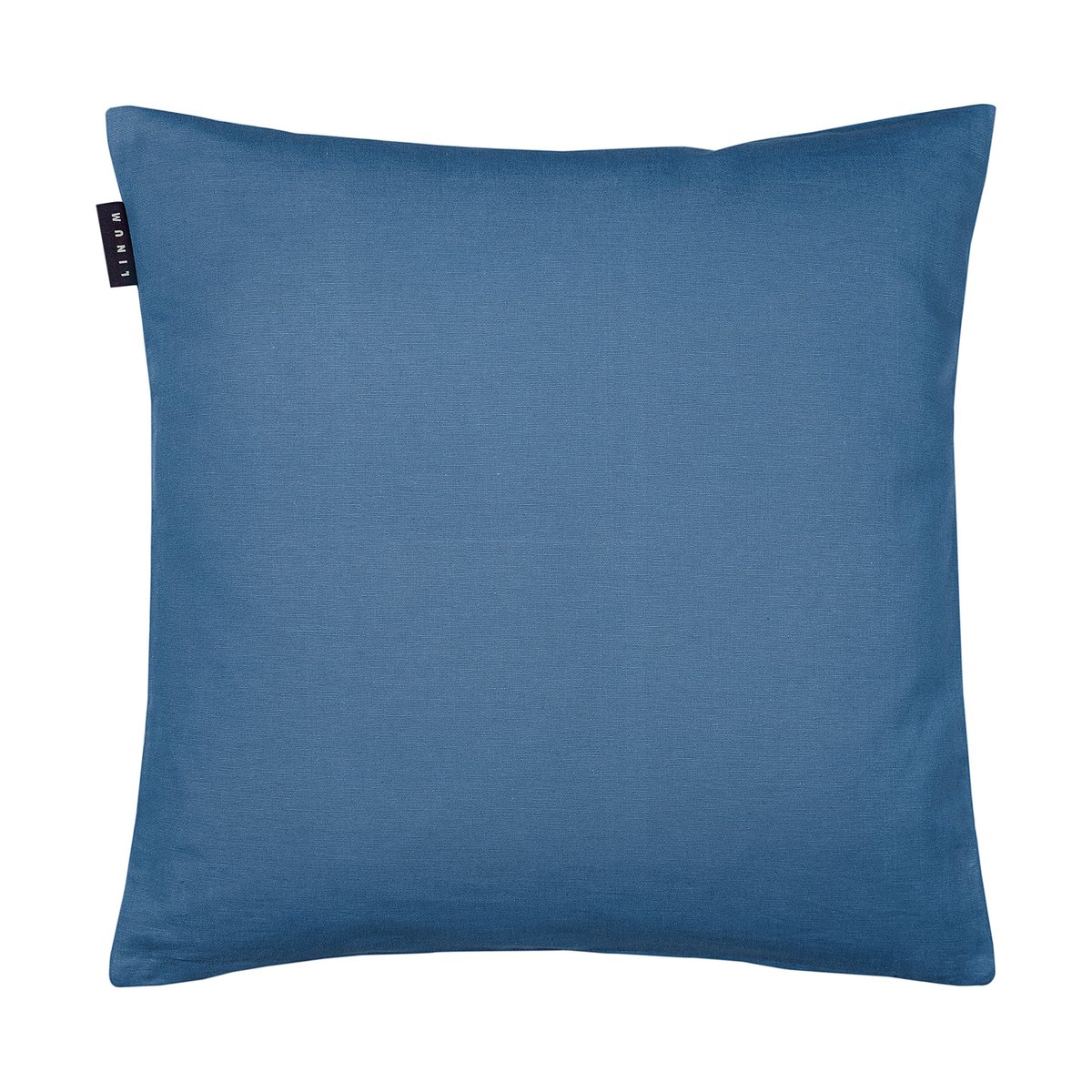 Linum Housse de coussin Annabell 50x50 cm Bleu Mer Profonde