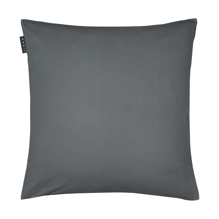 Housse de coussin Annabell 50x50 cm - Granit Gris - Linum