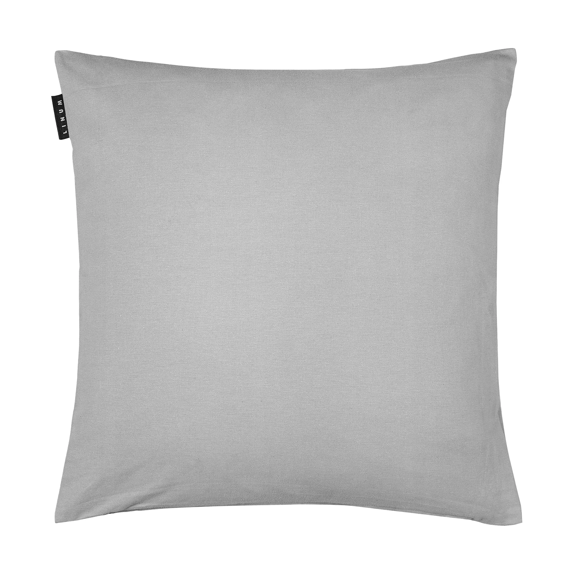 Housse de coussin Annabell 50x50 cm, Gris clair Linum