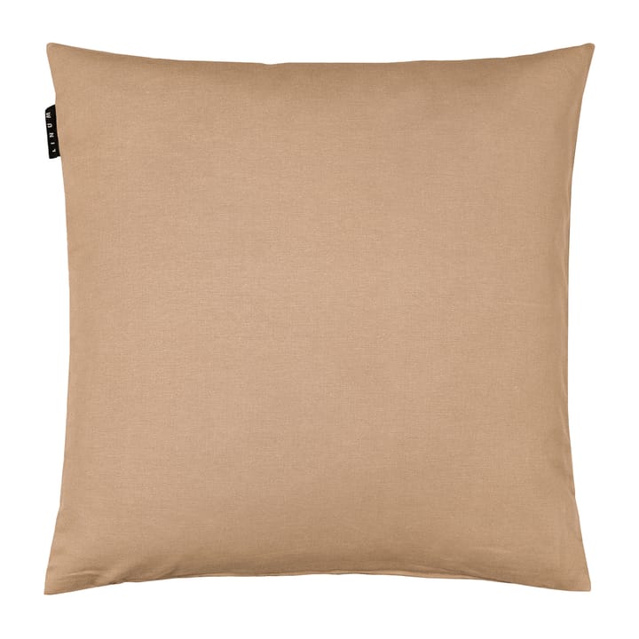 Housse de coussin Annabell 50x50 cm - Marron - Linum