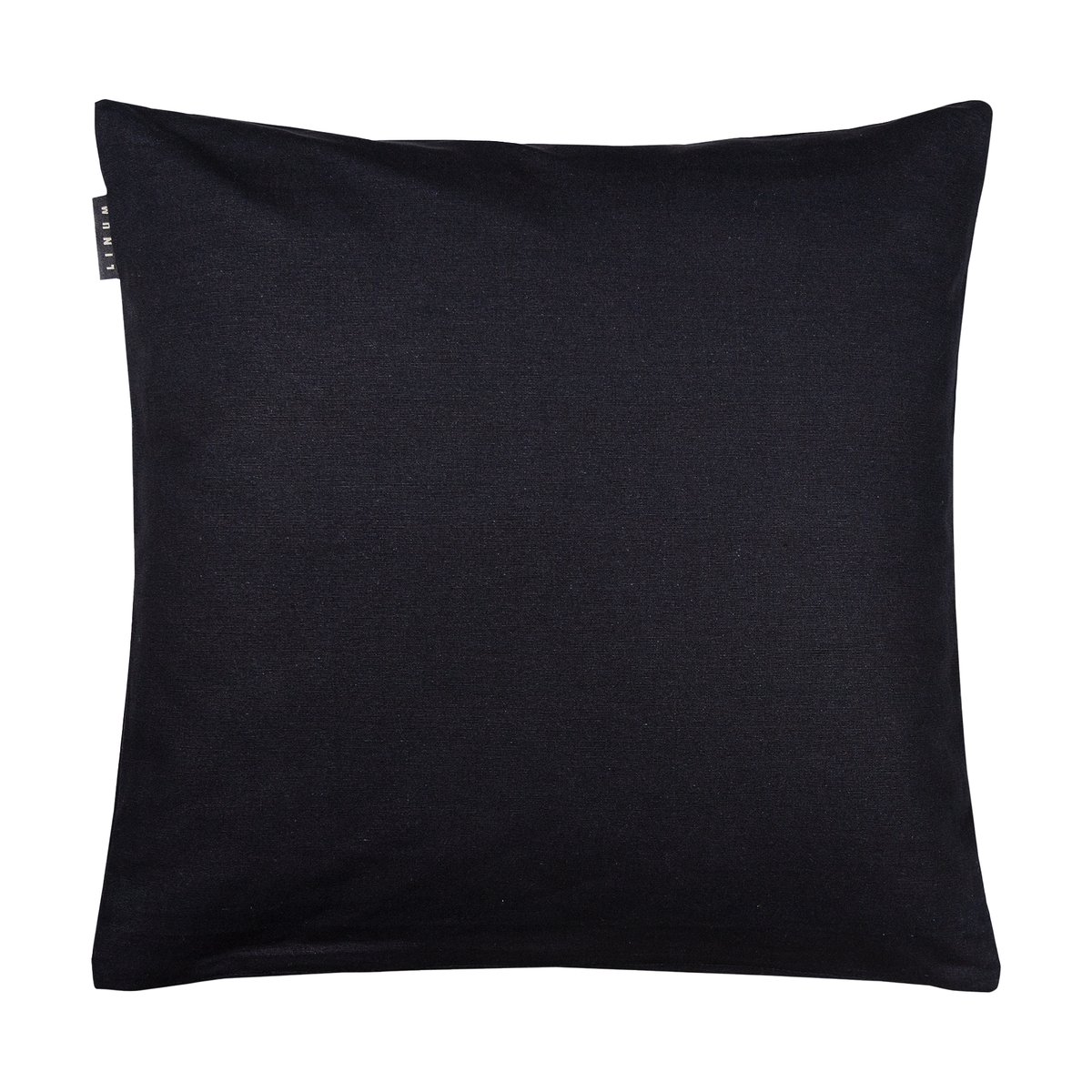 Linum Housse de coussin Annabell 50x50 cm Noir | Design Scandinave | Housses de coussin | Noir