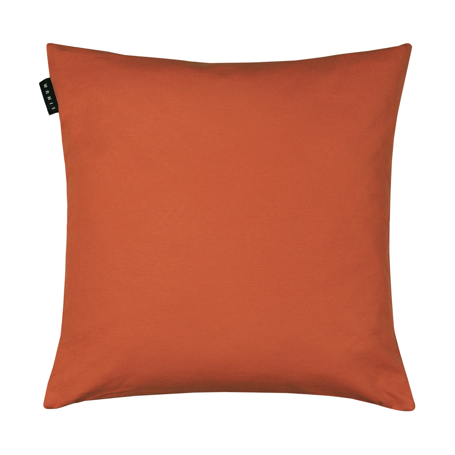 Housse de coussin Annabell 50x50 cm, Orange rouille Linum