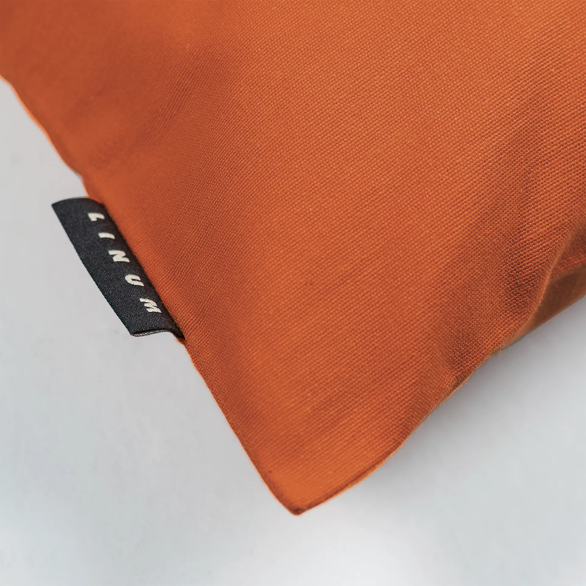 Housse de coussin Annabell 50x50 cm, Orange rouille Linum