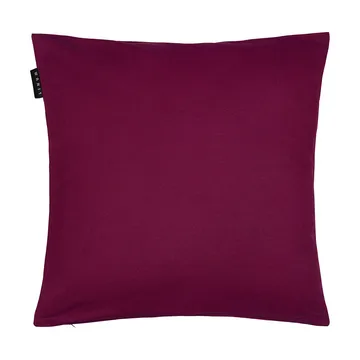 Housse de coussin Annabell 50x50 cm - Rouge bourgogne - Linum