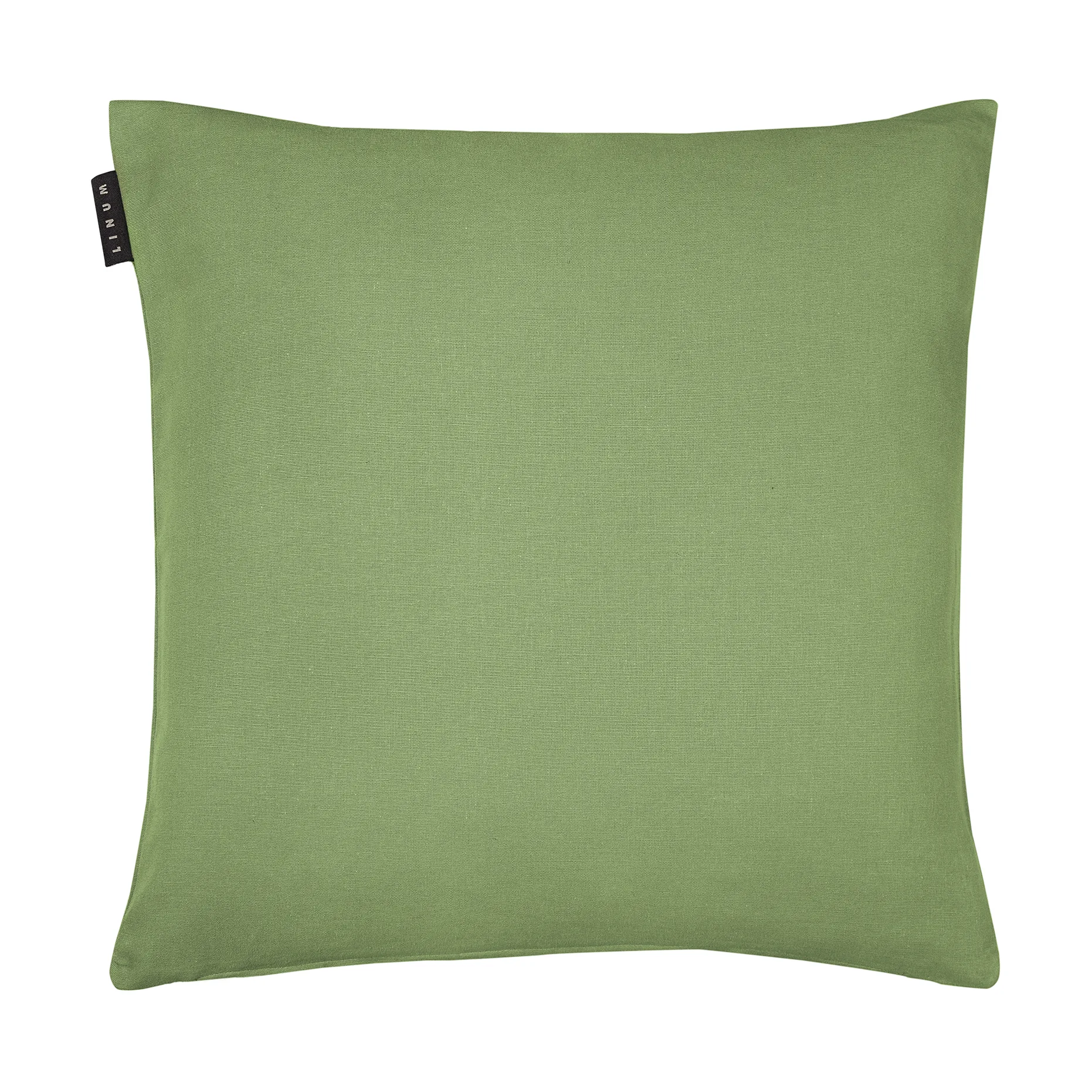 Housse de coussin Annabell 50x50 cm, Vert mousse Linum