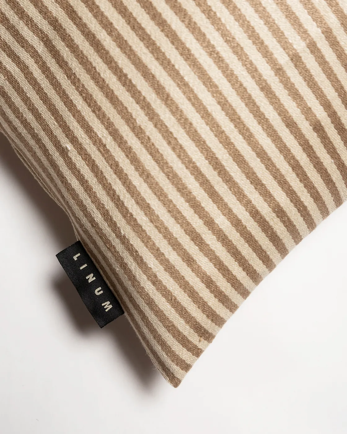 Housse de coussin Calcio 35x50 cm, Brun chameau Linum