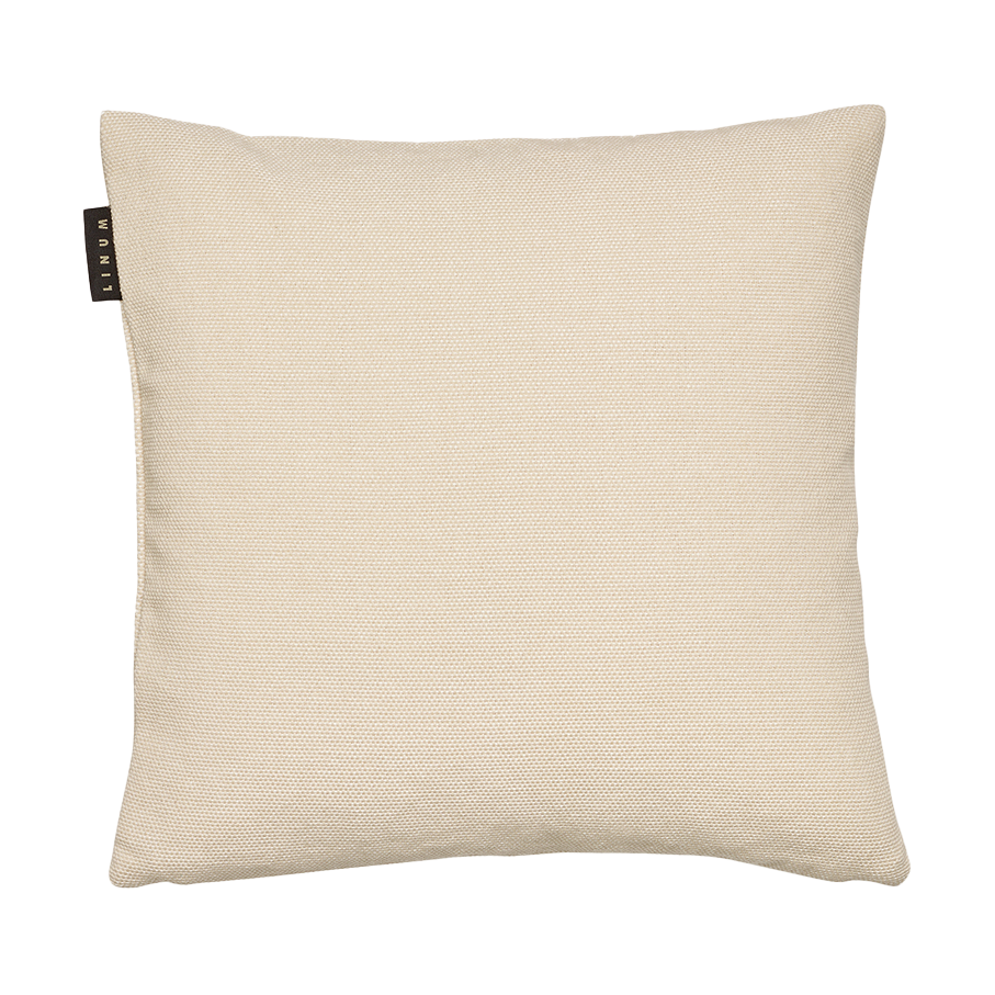 Linum Housse de coussin Pepper 40x40 cm Crème beige