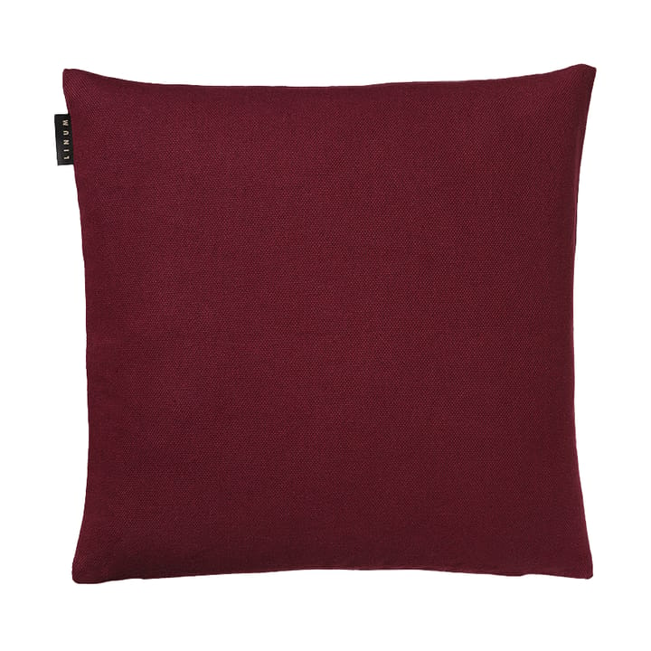 Housse de coussin Pepper 40x40 cm - Rouge bourgogne - Linum