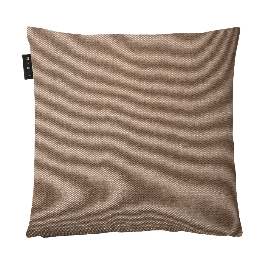 Housse de coussin Pepper 40x40 cm, Taupe foncé Linum