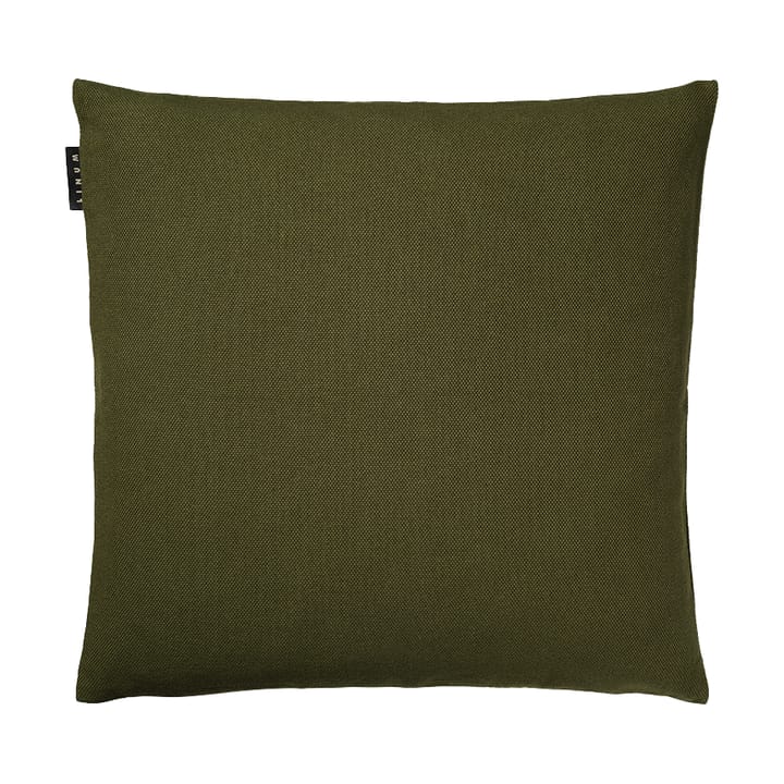 Housse de coussin Pepper 40x40 cm - Vert olive foncé - Linum