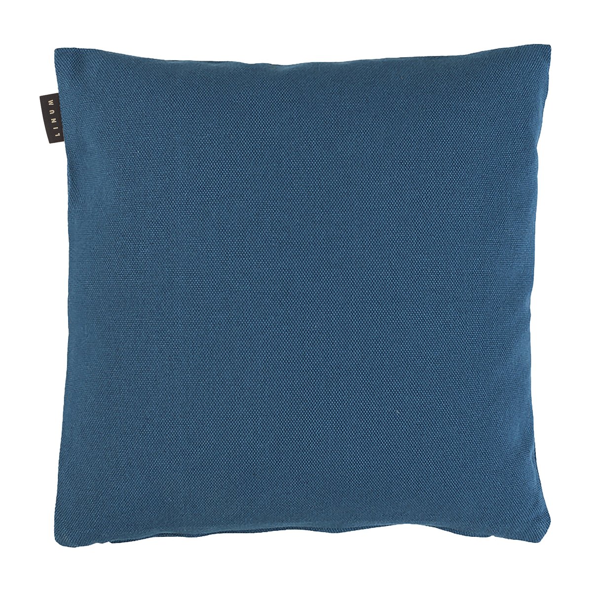Linum Housse de coussin Pepper 50x50 cm Bleu indigo