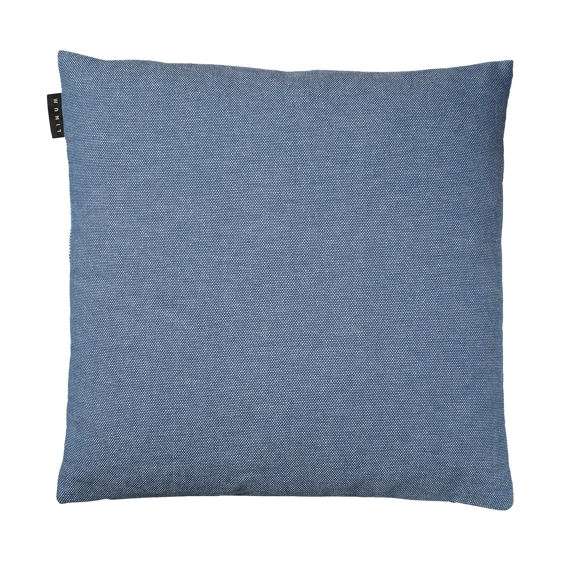 Housse de coussin Pepper 50x50 cm, Bleu mer foncé Linum