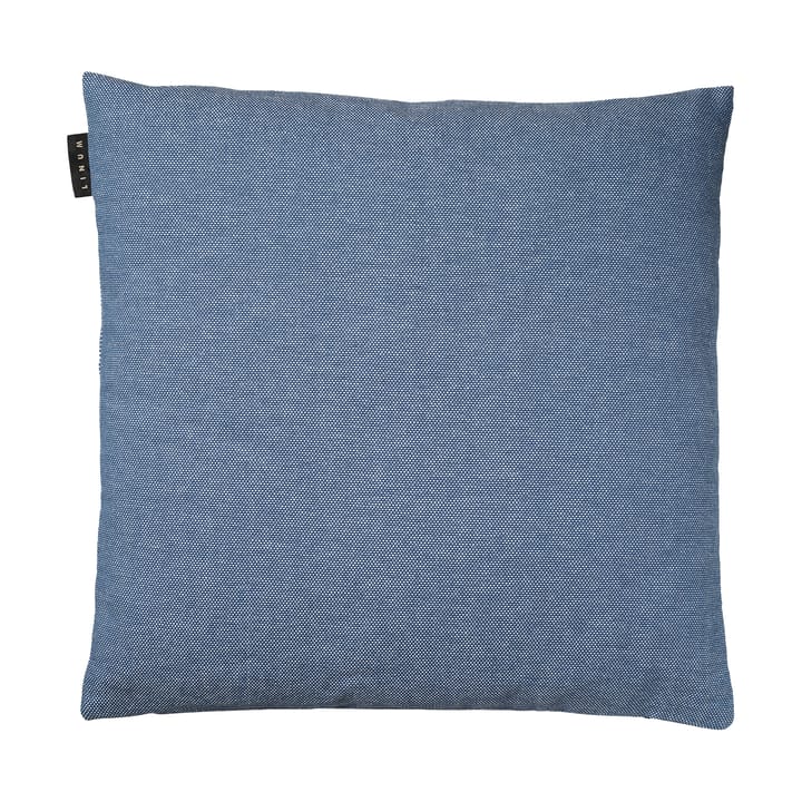 Housse de coussin Pepper 50x50 cm - Bleu mer foncé - Linum